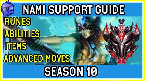 Season 10 Grandmaster Support Nami Guide League Of Legends How To