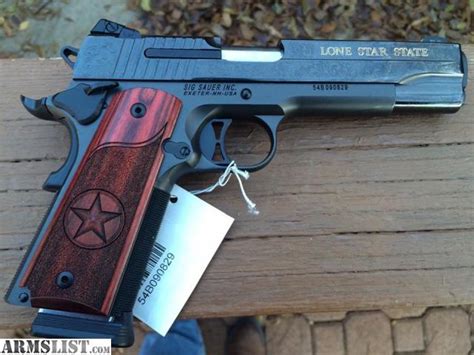 Armslist For Sale Sig Sauer 1911 Texas Gold Edition 45acp