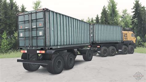 KamAZ 652Ձ8 para Spin Tires