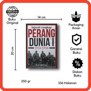 Jual SEJARAH LENGKAP PERANG DUNIA 1 HC SC Alfi Arifian Shopee