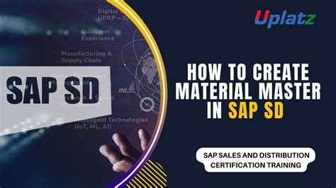 How To Create Material Master Data In Sap Sd Sap Sales And