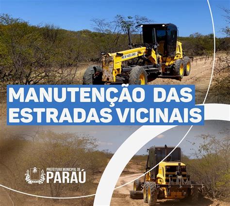 Coelho Fatos e Notícias Prefeitura de Paraú intensifica recuperação em