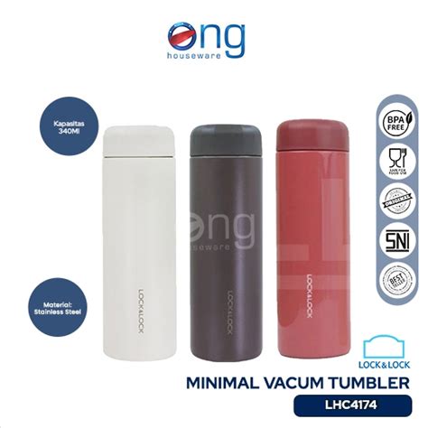 Jual Locknlock Minimal Tumbler Termos Air Minum Hot Cool LHC4174 LHC 4174 Lock Lock Shopee