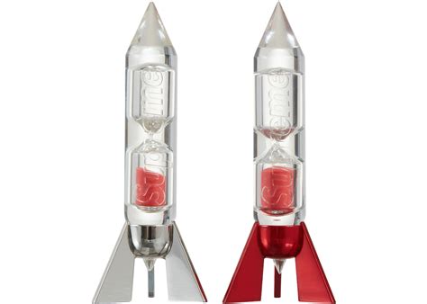 Supreme Rocket Timer (Set of 2) Red/Silver - SS23 - US