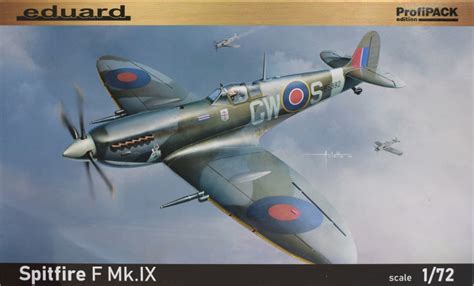 Spitfire F Mk IX Eduard Bausätze Nr 70122 Modellversium Kit Ecke