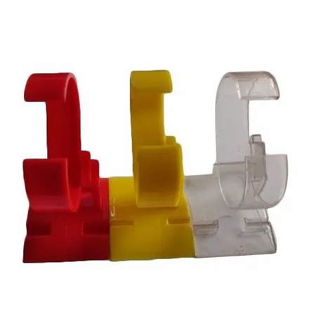 Red Yellow And White Plastic Watch Display Stand For Watch Display At