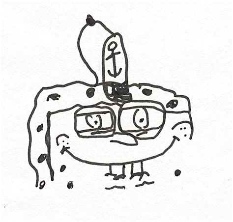 My Spongebob Drawing Rspongebob