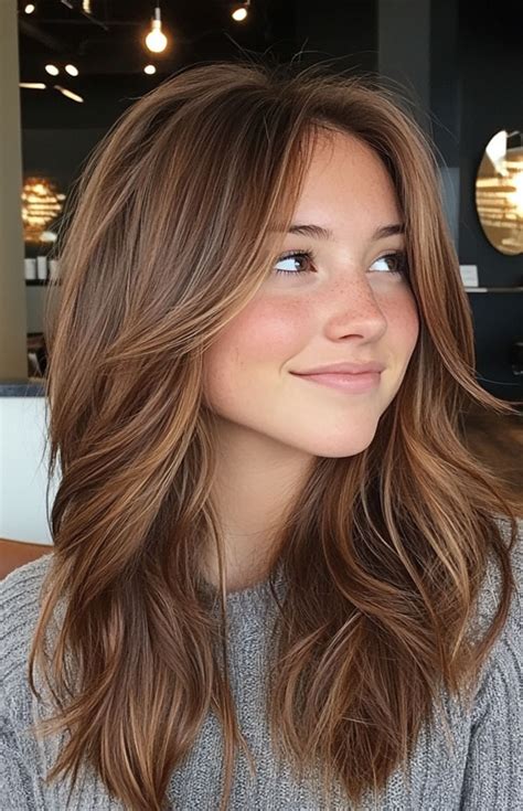 Hot Mocha Mousse Hair Colour Ideas Effortless Mocha Layers