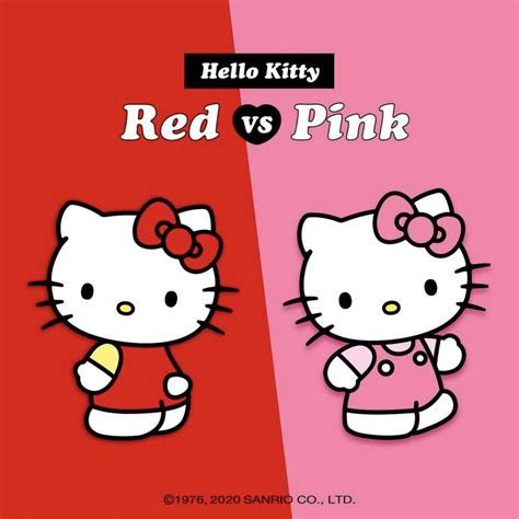 Red ️ or pink 💖 Hello Kitty? : r/HelloKitty