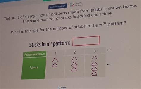 Solved Bookwork Code 2C Ingt Allowed Calculator The Start Of A