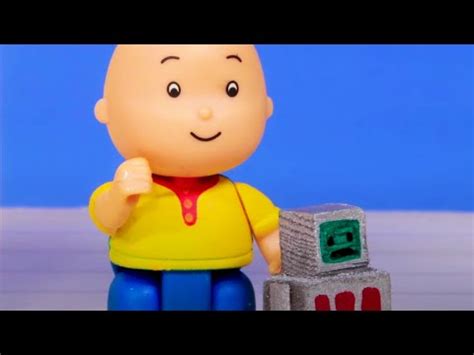 Caillou Y Los Robots Caillou En Espa Ol Castellano Youtube