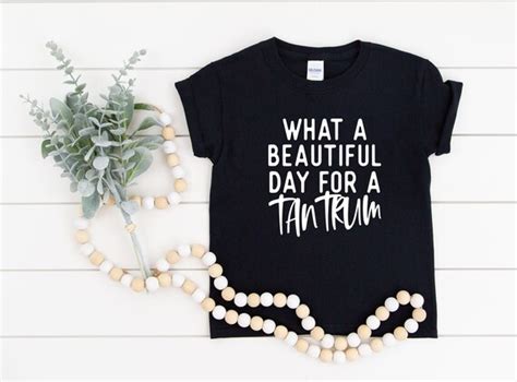 What A Beautiful Day For A Tantrum Youth T Shirts Fun Kid Etsy