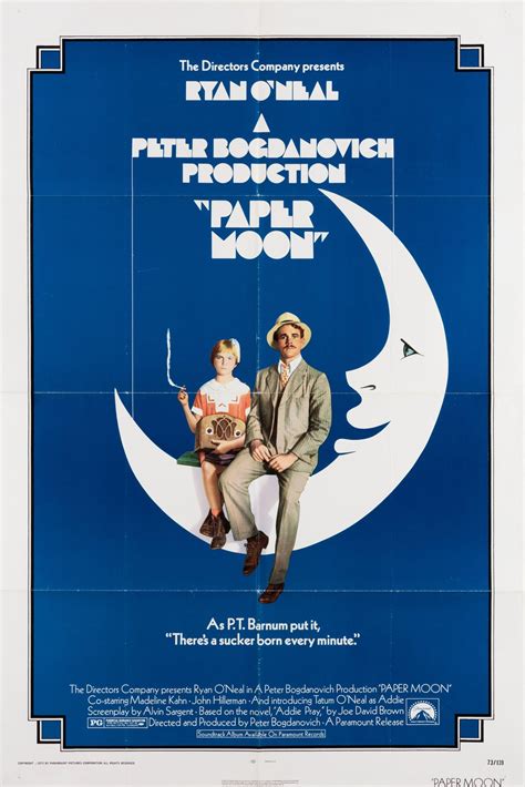 Paper Moon Original 1973 U.S. One Sheet Movie Poster - Posteritati Movie Poster Gallery