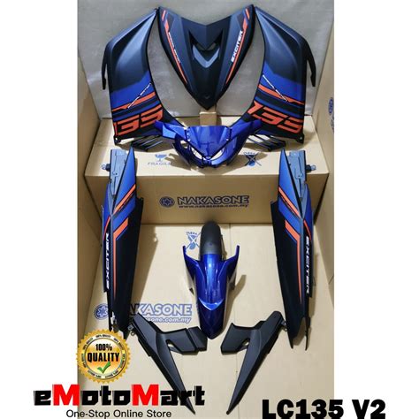 Ready Stock Yamaha Lc V Lc V Lc V Lc V Cover Set Exciter Raptor