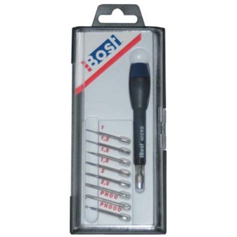 Bost Assortiment Micro Tournevis Outillage Main Vissage