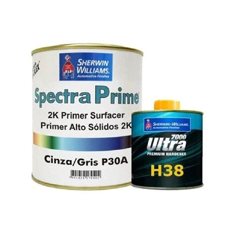 Spectra Primer Cinza Pu 900ml Catalisador Lazzuril Shopee Brasil