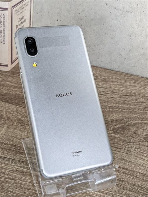 うございま Aquos Sharp Simフリースマホ Aquos Sense3 ブラック Sh M12の通販 By ひこ太郎s