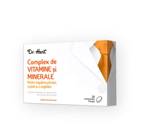 Dr Hart Complex De Vitamine Pentru Par Unghii Si Piele 30 Comprimate