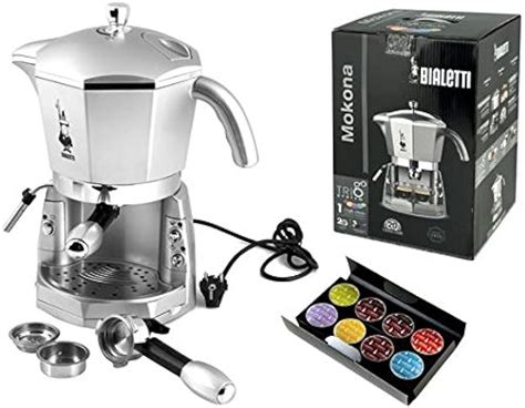 Macchina Da Caffe Bialetti Mokona Espresso Con Sistema Di Funzionamento Trivalente Cf40 Sicily