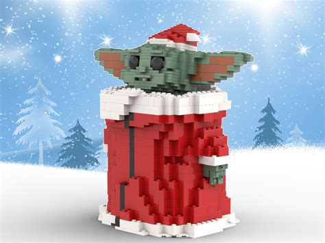 Lego Moc Grogu The Child Christmas Holiday Special By Creationcaravan