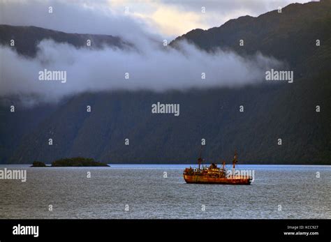 patagonia fjords at chile patagonia Stock Photo - Alamy