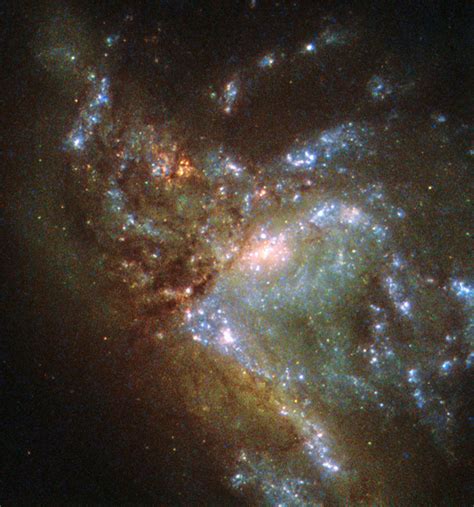 Hubble Presents Galaxy Ngc 6052 Located In The Constellation Of