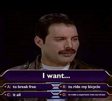 Freddy Mercury wants to be a millionaire - Meme by CommanderJax ...