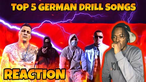 American Reacts To Top 5 German Drill Rap Songs Ft 42 Ygt And Dietrich Pl No Gzuz Or Luciano