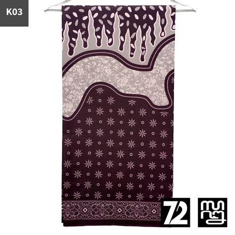 Jual Kain Batik Katun Premium Motif Lapis Truntum Warna Merah Maroon