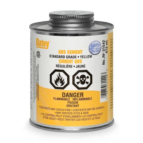 Oatey 474ml Standard Abs Cement S The Home Depot Canada