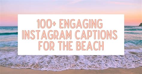 100 Best Beach Captions For Instagram Updated 2025