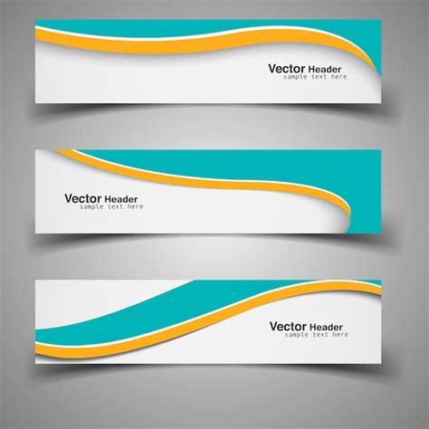 Premium Vector Business Banner Template Vector