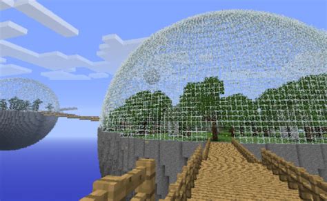 Minecraft Glass Dome Generator