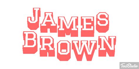 James Brown Famosos Diseños De Logotipos  Animados