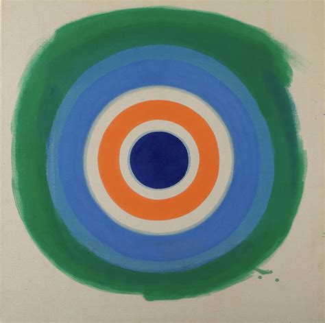 Kenneth Noland Painting By Khalid Khatibi Fine Art America