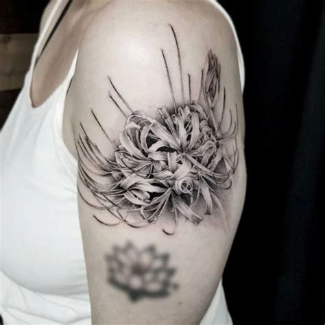 140 Superior Spider Lily Tattoo Ideas That Are Currently On The Trend