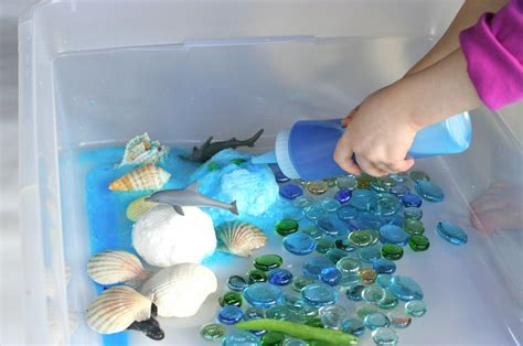 Simple Small Worlds Fizzing Hidden Ocean World Kids Sensory Small