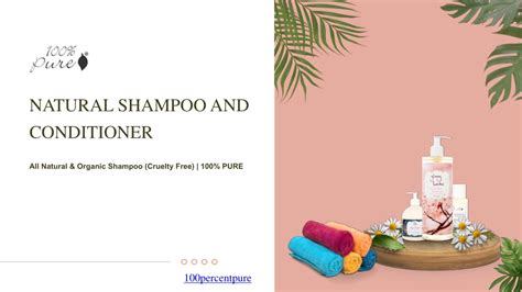 Ppt Natural Shampoo And Conditioner Powerpoint Presentation Free Download Id12732556