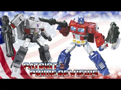 Patriot Prime Reviews Th Anniversary Optimus Prime Megatron Youtube