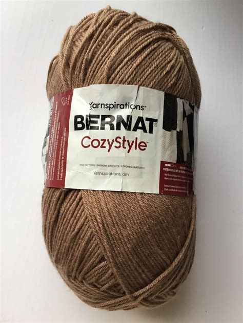 Bernat Cozystyle Acrylic Worsted Weight Yarn 16oz454g Light Etsy