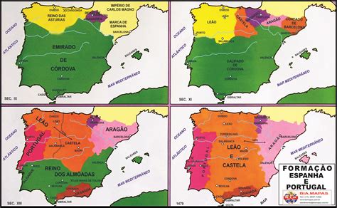 Mapa De Portugal E Espanha Cidades Thirstymag