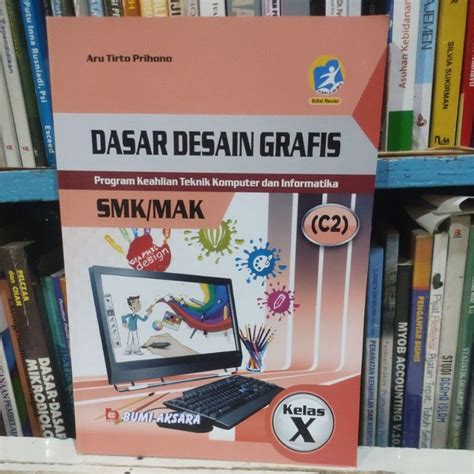 Jual Buku Pelajaran Dasar Desain Grafis Kelas Smk Mak Original