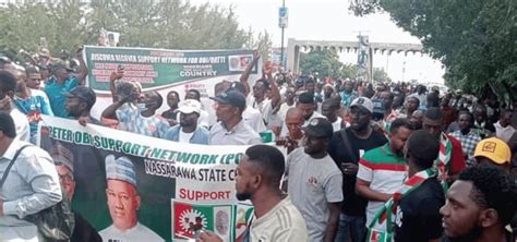 One Million Man March Peter Obi Supporters Shut Nasarawa Vanguard News