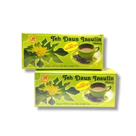 Jual Teh Daun Insulin Yakon Shopee Indonesia