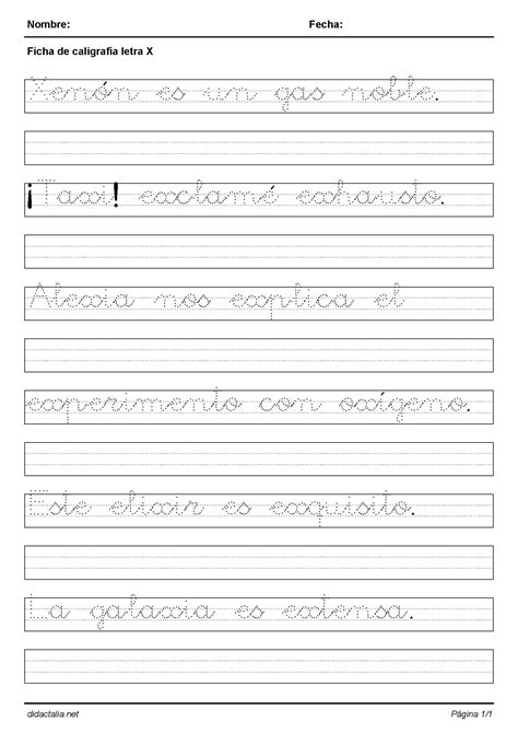 Cuaderno De Caligrafia Pdf Para Adultos Tesama