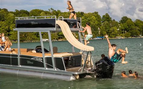 Best Inflatable Pontoon Boat Slides Reviews Lakelubbers