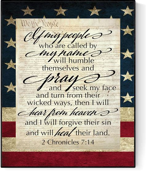 Amazon 2 Chronicles 7 14 Art Poster My People Bible Verse