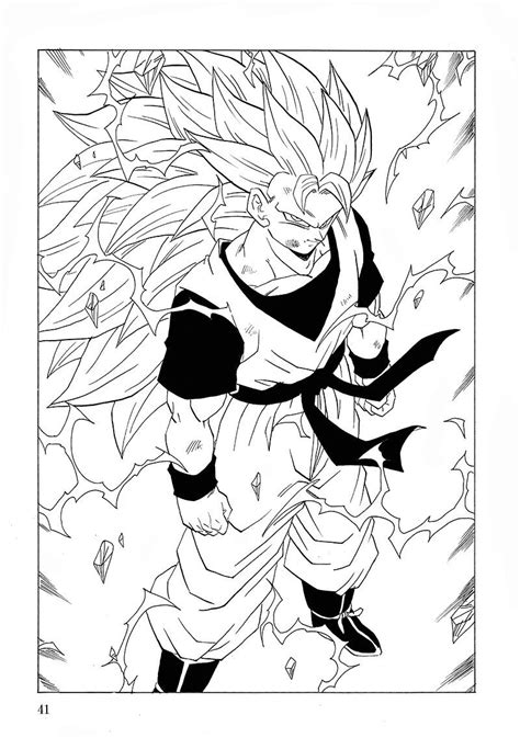 Trunks Super Saiyan 3 Coloring Pages