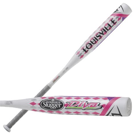 Louisville Slugger Diva Yth Fastpitch Bats Baseball Equipment And Gear