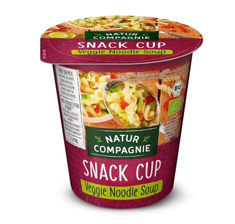 Natur Compagnie Bio Snack Cup Veggie Noodle Soup 50g GesundSein Shop